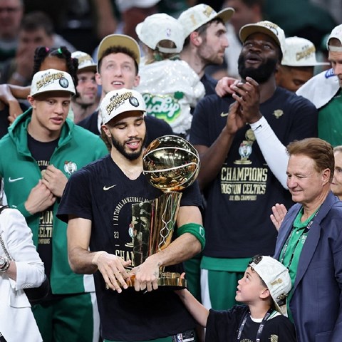 Boston je šampion NBA lige.