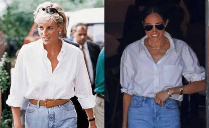 Meghan Markle se pojavila u istoj kombinaciji kao princeza Diana