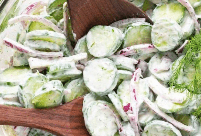 Savršena salata od krastavaca za roštilj