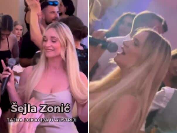 Šejla Zonić pjevala na svadbi na tajnoj lokaciji: Jutro je,