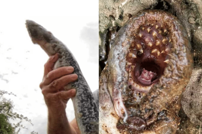 Nije mogao vjerovati: Ulovio je morsko biće koje siše krv