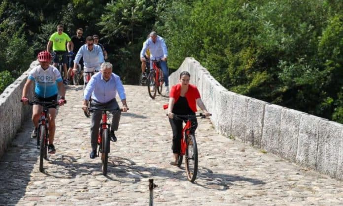 Početak radova na biciklističkoj stazi Sarajevo-Pale obilježen