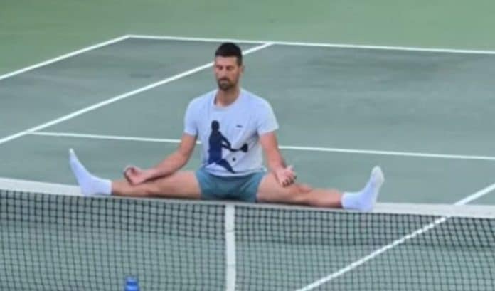 Šta to radi Novak Đoković? Prizor najuspješnijeg tenisera u historiji