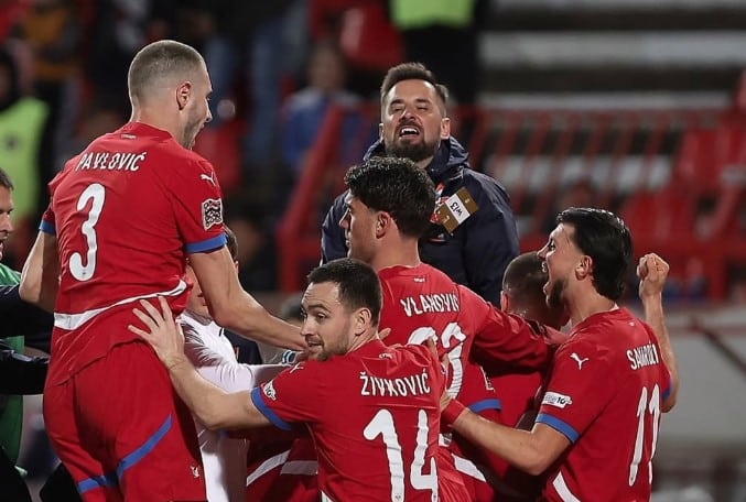 Srbija srušila Austriju (2:0) i ostala u elitom rangu Lige