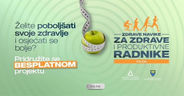 Prijavi se u besplatni projekat – Zdrave navike za zdrave