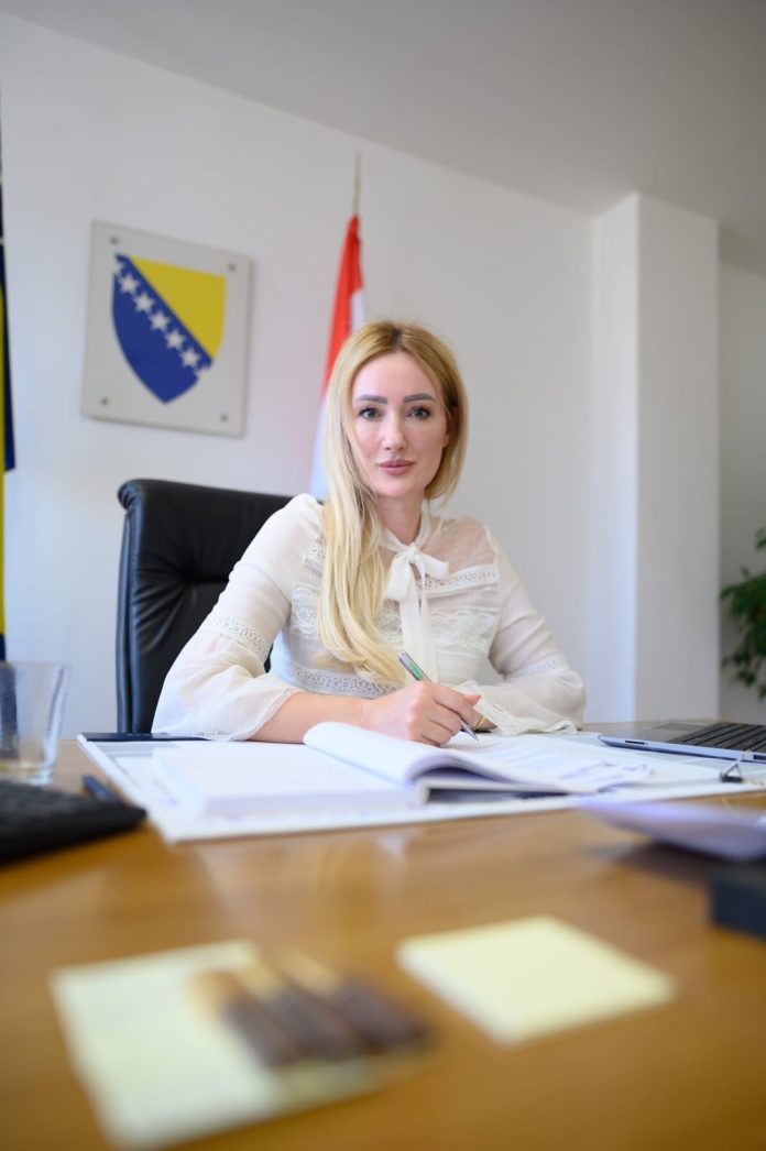 Ministrica zdravstva ZDK Aida Salčinović