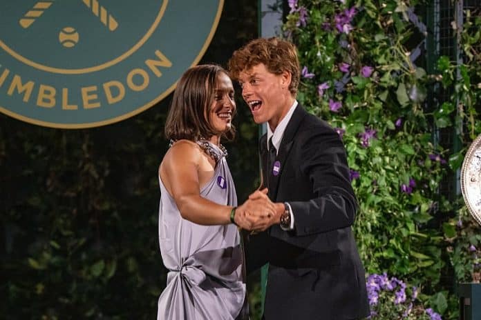 Osvajači Wimbledona Jannik Sinner i Iga Swiatek zaplesali i oduševili