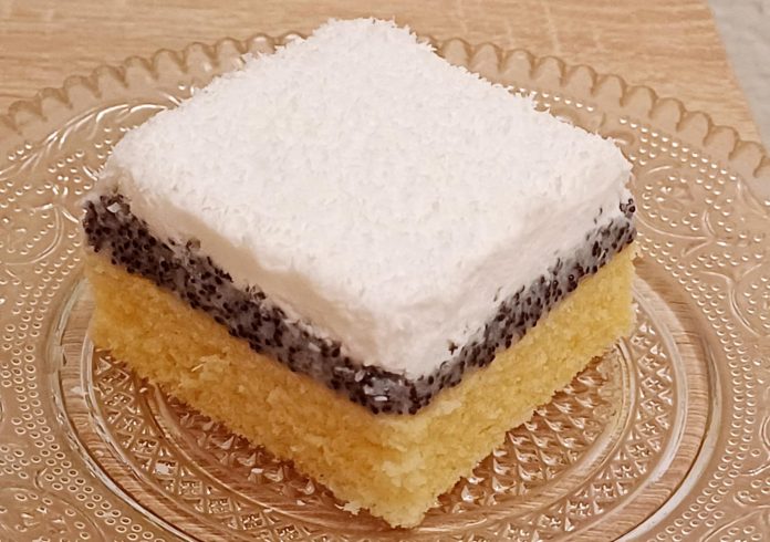 Najozbiljnija torta s makom i šlagom - lagana, kremasta i