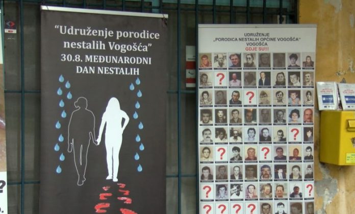 Porodice nestalih osoba s područja općine Vogošća obilježile su Međunarodni