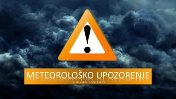 Narandžasto upozorenje na snazi: Obilne padavine i opasnost od poplava