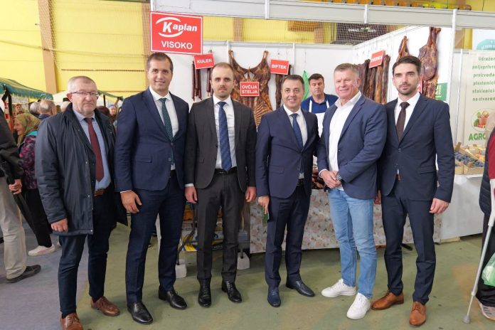 Ministar Cajic posjetio Visoko i Sajam poljoprivrede
