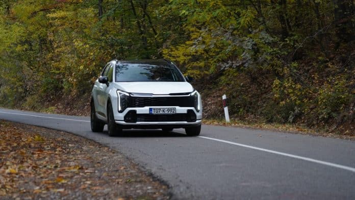 Test: Kia Sportage 2026 – GT Line, 1.6 T-GDI AWD