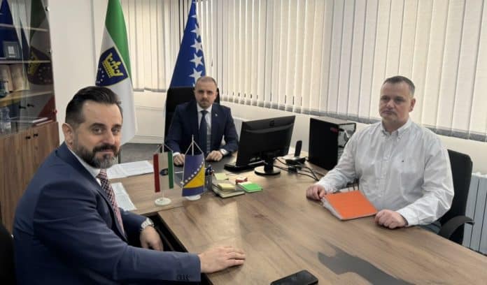 Direktor Mandra s ministrom poljoprivrede ZDK Čajićem