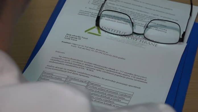 Analiza nivoa olova u krvi kod ispitanika iz općine Vareš