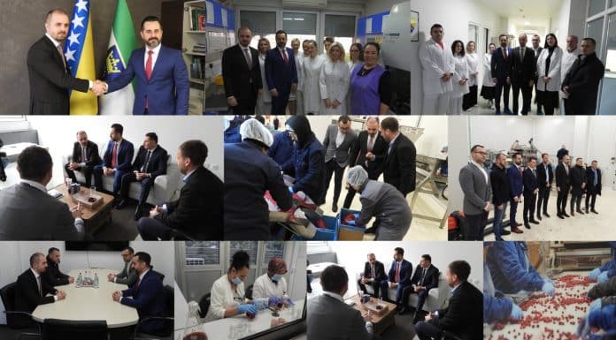 Ministar Čajić u posjeti laboratorijama INZ-a i pogonu MSH Group