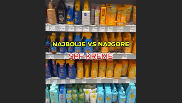 Najbolje i najgore SPF kreme iz drogerija: Koje su nas