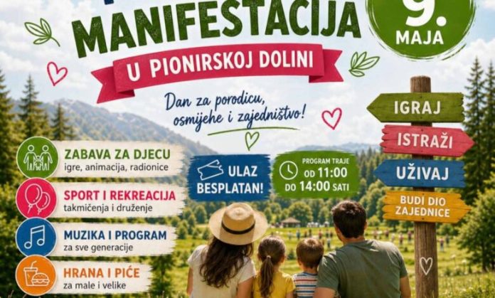 U subotu, 9. maja u Pionirskoj dolini je novi dan