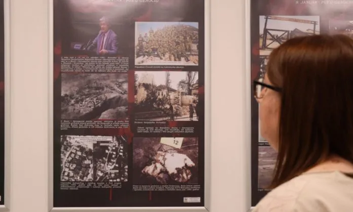 Otvorena izložba „9. januar – Put u genocid“ u Općini